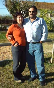 O Carlos e a Isabel na Madeira em 1999